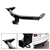 VXMOTOR for 2014-2017 Acura Mdx / 2016-2017 Honda Pilot Class 3 III Trailer Towing Hitch Mount Receiver Rear Bumper Utility Tow Tube Kit 2"