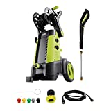 Sun Joe SPX3001 2030 PSI 1.76 GPM 14.5 AMP Electric Pressure Washer with Hose Reel, Green