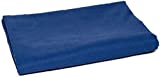 American Pillowcase Twin - Twin XL Flat Sheet Only - 100% Brushed Microfiber - Pieces Sold Separately (Blue)