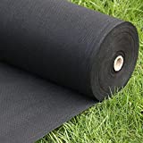 Landscape Fabric Heavy Duty - Weed Barrier Landscape Fabric - Weed Blocker - Garden Fabric Roll 4x100 ft 1.8 oz - Commercial Weed Control Fabric