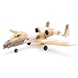 E-flite RC Airplane UMX A-10 Thunderbolt II 30mm EDF BNF Basic (Transmitter, Battery and Charger not Included) with AS3X and Safe Select, 562mm, EFLU6550
