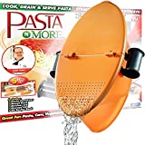 Pasta N More Pasta Cooker Non Stick Microwave Pasta Cooker-100% BPA FREE-As Seen On TV, Copper, 12 inches X 9.5 inches X 5 inches