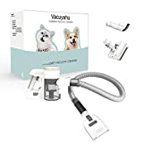 Vacuyahu 3 in 1 Multipurpose Cordless Pet Grooming Vacuum with Patent Dog/Cat Grooming Brush(Comb and Clean PetsHair)-Unique Pet Hair Remover Vacuum,Handheld Vacuum for Home and Car Cleaning