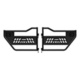 ARIES 2500200 Black Aluminum Rear Jeep Wrangler JL, Gladiator Tube Half Doors