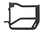 Body Armor 2018-2020 Compatible with Jeep Wrangler JL 2019-2020 Gladiator JT Tube Doors Front Pair Black JL-6154