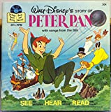 WALT DISNEY STORY OF PETER PAN vinyl record