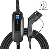 Lectron NEMA 14-50 Level 2 EV Charger - 240V 40 Amp with 18 ft Extension Cord & J1772 Cable - for J1772 EVs