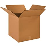 Boxes Fast Double Wall Corrugated, Heavy-Duty Cardboard Boxes, 18 x 18 x 18, for Shipping, Packing and Moving Protection, Kraft (Pack of 10)