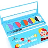 Bowitzki Water Activated Eyeliner Palette 10 colors Graphic Eye liner Split Liner Kit