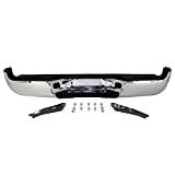 MBI AUTO - Chrome Steel, Complete Rear Bumper Assembly for 2005-2015 Toyota Tacoma SR5 Pickup 05-15, TO1103113