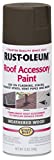 Rust-Oleum 285217 Roof Accessory Spray Paint, 12 oz, Weathered Wood/Brown