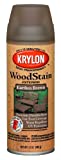 Krylon K03607000 Wood Stain Earthen Brown Spray Stain