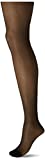 Berkshire Women's Plus-Size Queen Silky Sheer Control Top Pantyhose 4489,Off Black, 5X-6X