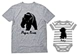 Daddy and Son Matching Outfits Gifts for Dad Papa Baby Daughter Bear Shirts Set Dad Gray Large / Baby gray/white 12M (6-12M)
