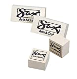 Sax-438485 Soap Erasers - 2 x 1 x 5/8 inches - Pack of 12,White