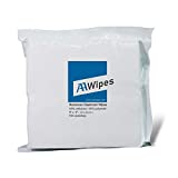 AAWipes Cleanroom Wipes Nonwoven Wipes Cellulose/Polyester Blend (Grade A, 68 Gram) 9" x 9" (Bag of 150 Pcs) for Lab, Electronics, Pharmaceutical, Printing and Semiconductor Industries