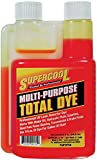 Supercool UV Fluid Leak Detection Dye, 8 Oz, Orange Tint