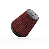 K&N Universal Clamp-On Air Intake Filter: High Performance, Premium, Washable, Replacement Air Filter: Flange Diameter: 6 In, Filter Height: 7.5 In, Flange Length: 1 In, Shape: Round Tapered, RF-1041