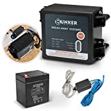 BUNKER INDUST Trailer Brakes Breakaway Kit with Charger, LED Indicator, Switch, 12V 5AH Battery for Trailer Caravan