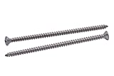 #10 X 4" Stainless Oval Head Phillips Wood Screw (25pc) 18-8 (304) Stainless Steel Screws by Bolt Dropper