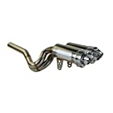 RJWC Can Am Renegade XMR Centered Dual Slip On Exhaust