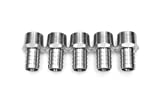 LTWFITTING Stainless Steel 316 Barb Fitting Coupler/Connector 3/4" Hose ID x 3/4" Male NPT Gas(Pack of 5)