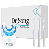 Dr Song Teeth Whitening Kit 3X Syringes 35% Carbamide Peroxide, Light, Trays