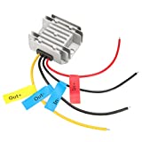 uxcell Power Voltage Converter DC 12V/24V to DC 6V 10A 60W Waterproof Voltage Convert Transformer