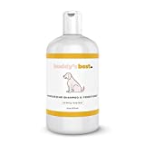 Buddy's Best Dog Shampoo for Smelly Dogs - Skin-Friendly, Oatmeal Dog Shampoo and Conditioner for Dry and Sensitive Skin - Moisturizing Puppy Wash Shampoo, Calming Lavender Scent, 16oz