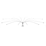 Bird B Gone MMBS600SPN Spinning Spider Bird Deterrent, 6-Foot , Silver