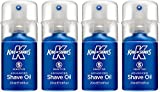 King of Shaves Sensitive Advanced Shaving Oil with Handy Pump 20 ml Quad Pack