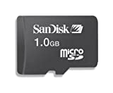 SanDisk 1GB microSD Memory Card w/Adapter