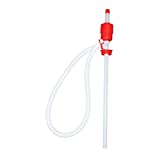 Tolco 160116 Value Siphon Drum Pump Individual Box, 49.25" Height, 43.75" Width, Red/White