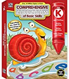 Comprehensive Curriculum of Basic Skills Preschool Workbook, Math, Reading Comprehension, Writing, Alphabet, Colors, Shapes, Pre K Workbooks age 4-5, Classroom or Homeschool Curriculum (544 pgs)