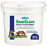 Farnam Sand Clear for Horses Natural Psyllium Crumbles, Veterinarian Recommended to Support The Removal of Sand & Dirt from The ventral Colon, 20 lbs, 64 Scoops