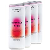 Mocktail Club Bombay Fire - 4 pack l Premium Crafted Non-Alcoholic Cocktails
