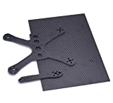 Readytosky 3K Carbon Fiber Plate Sheet 200mm X 300mm X 3MM Carbon Fiber Board for DIY Drone Frame Etc.