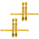 Onyehn 2 Pairs SL SR Left Right Button Key L/R Flex Cable for Nitendo Switch NS Joy Con Repair Part(SL+SR Flex Cable)