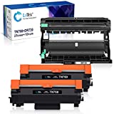 LxTek Compatible Toner Cartridge & Drum Unit Replacements for Brother TN760 TN-760 DR730 DR-730 to use with HL-L2350DW HL-L2395DW HL-L2370DWXL Printer (2 Toner Cartridges, 1 Drum Unit, 3 Pack)