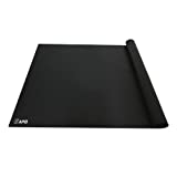 Extra Large Silicone Mat 36" x 24" Place Mats, Heat Resistant Mat for Kitchen Countertop Protector, Thick Placemats Washable Silicone Mats for Kitchen Counter Mat Dining Table Mat, Black, Sapid