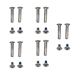 Zoofen 10 pcs Inline Skate Replacement Bearings Skating Screws OD 6mm Roller Blades Replacement Skate Wheel Axles