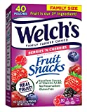 Welch's Fruit Snacks, Berries 'n Cherries, Gluten Free, Bulk Pack, 0.9 Ounce - 40 Count (Pack of 1)