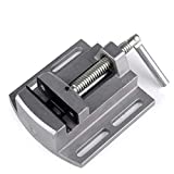 2.5" Aluminum Vise Flat Pliers Mini woodworking Bench Clamp repair tools Drill press vise for Drill press stand