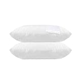 2 Pack Italian Collection 100% Waterproof Vinyl Pillow Bed Bug Protector Zippered Pillowcase, Pillow Encasement Covers  Standard