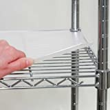 Shelf Liner, 60 x 18 in, Clear, PK4