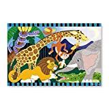 Melissa & Doug Safari Social Jumbo Jigsaw Floor Puzzle (24 pcs, 2 x 3 feet)