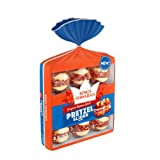 KING'S HAWAIIAN Original Hawaiian Sweet Pretzel Slider Buns, Bread Buns, 9 Count (Pack of 3)