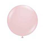 TUFTEX Cameo Pink Party Latex Balloons, 17"