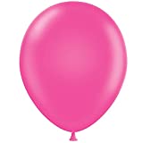 TUFTEX 17 Inch Hot Pink Latex Balloons 50 Count