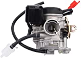 Wetenex GY6 Carburetor for 49CC 50CC 80CC 139QMB 4 Stroke Taotao Go Kart Moped Scooter 18MM Carb